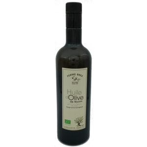 Huile d'olive cueillette tardive contenance 75 cl