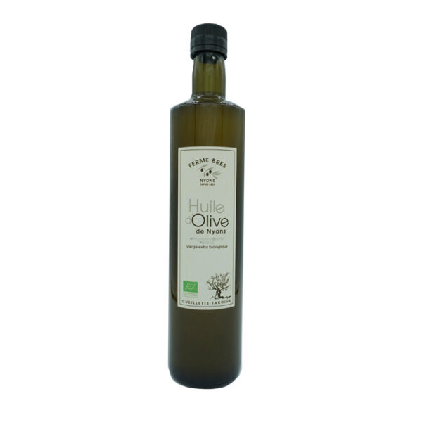 Huile d'olive cueillette tardive de nyons en 75cl