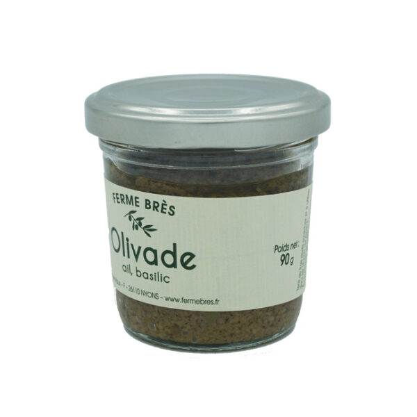 Olivade 90 g pâte tartinable olives, ail, basilic
