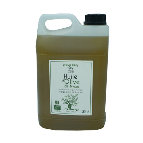 Huile d'olive variété tanche en bidon de 300cl