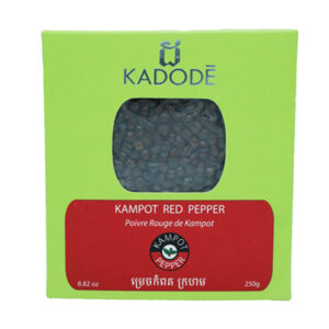 Poivre Kampot rouge du Cambodge en grains